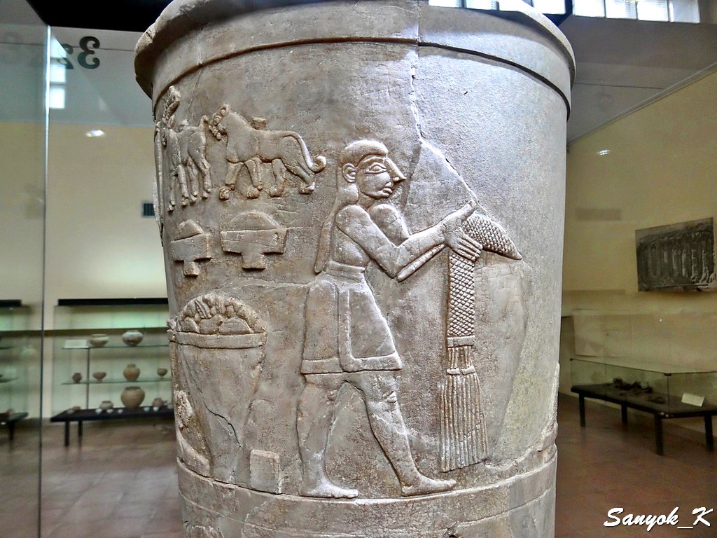 306 Baghdad Iraqi museum Sumerian period Багдад Национальный музей Ирака Шумерский период