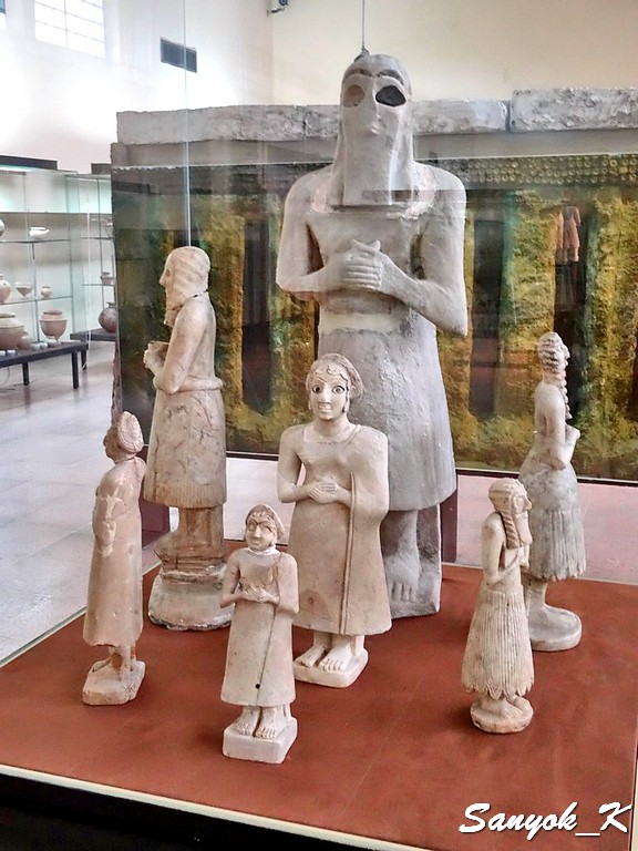 338 Baghdad Iraqi museum Sumerian period Багдад Национальный музей Ирака Шумерский период
