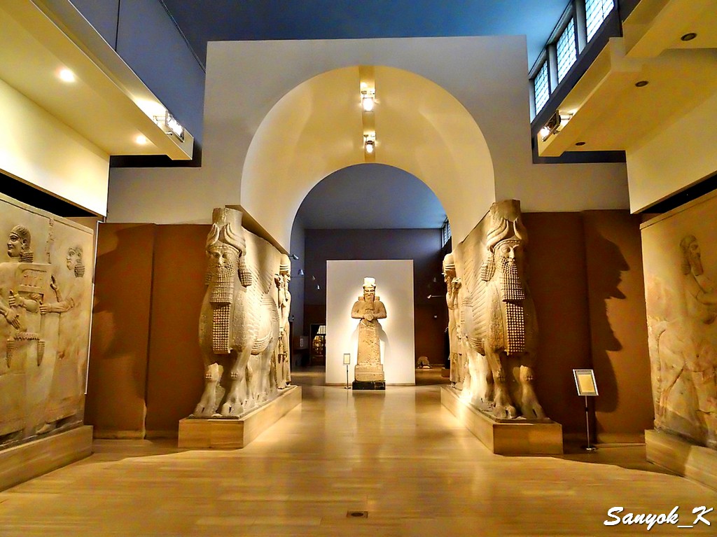 419 Baghdad Iraqi museum Assyrian period Багдад Национальный музей Ирака Ассирийский период