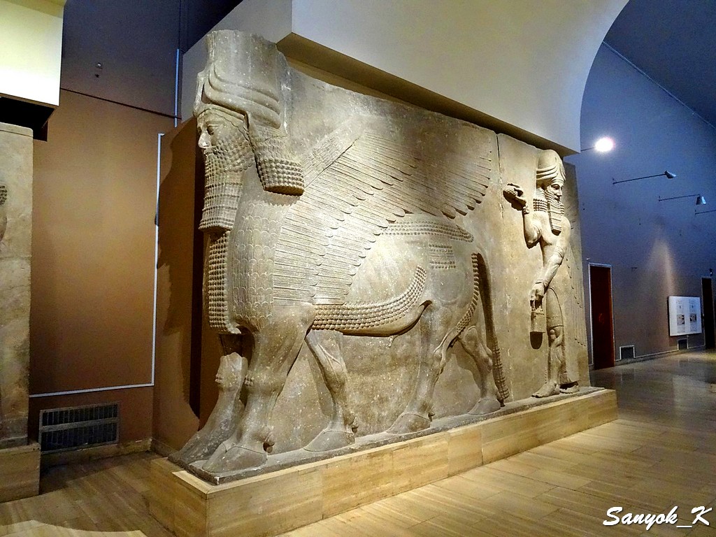 423 Baghdad Iraqi museum Assyrian period Багдад Национальный музей Ирака Ассирийский период