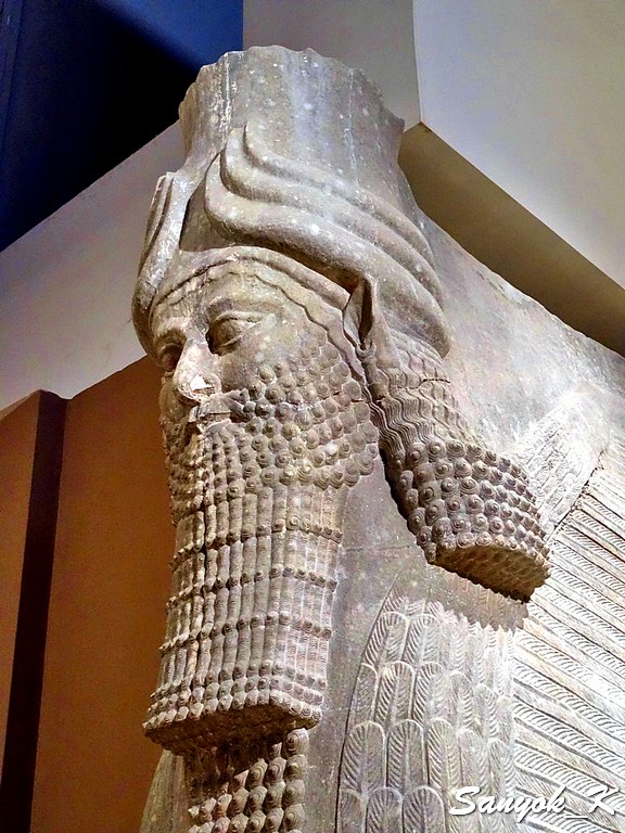 424 Baghdad Iraqi museum Assyrian period Багдад Национальный музей Ирака Ассирийский период