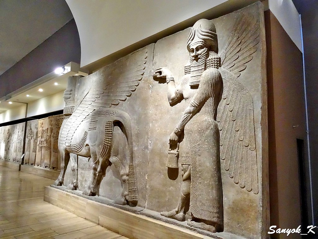 427 Baghdad Iraqi museum Assyrian period Багдад Национальный музей Ирака Ассирийский период
