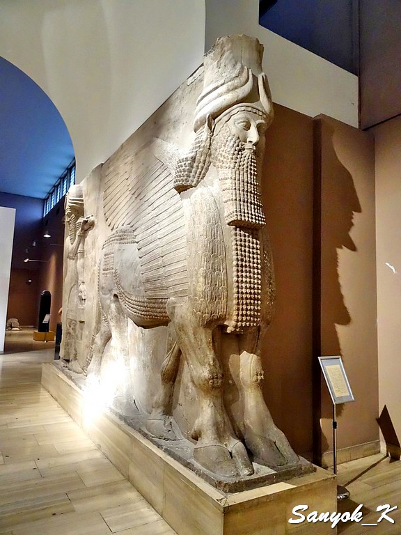 430 Baghdad Iraqi museum Assyrian period Багдад Национальный музей Ирака Ассирийский период