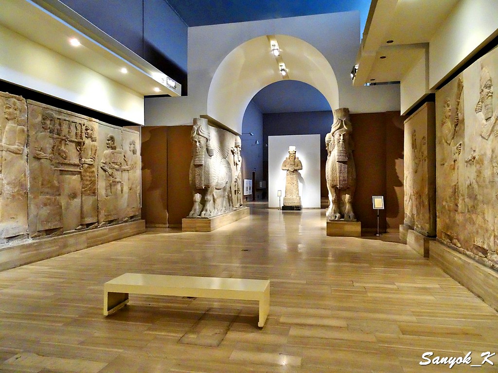 468 Baghdad Iraqi museum Assyrian period Багдад Национальный музей Ирака Ассирийский период