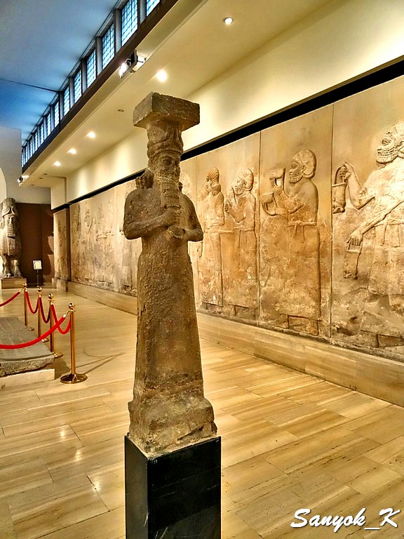 471 Baghdad Iraqi museum Assyrian period Багдад Национальный музей Ирака Ассирийский период