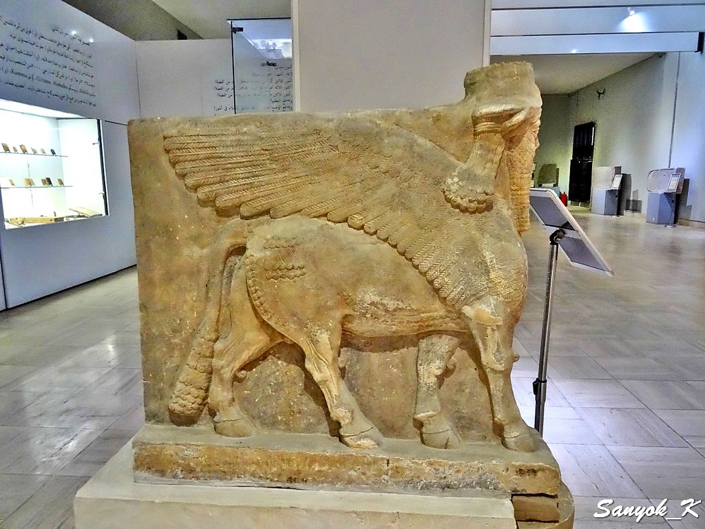 575 Baghdad Iraqi museum Assyrian period Багдад Национальный музей Ирака Ассирийский период