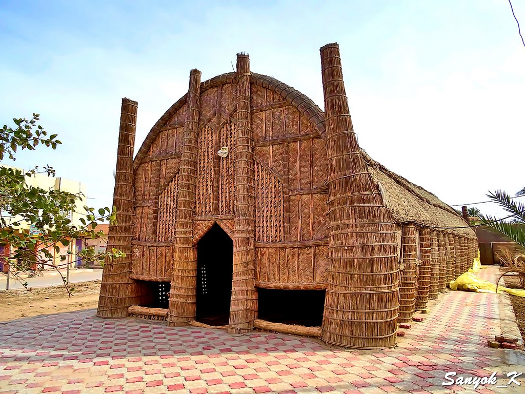 317 Chabaish Mudhif Traditional reed house Чибайиш Мудхиф Дом из стеблей камыша
