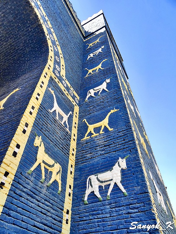 103 Hillah Babylon Ishtar gate reconstruction Хилла Вавилон Ворота Иштар реконструкция