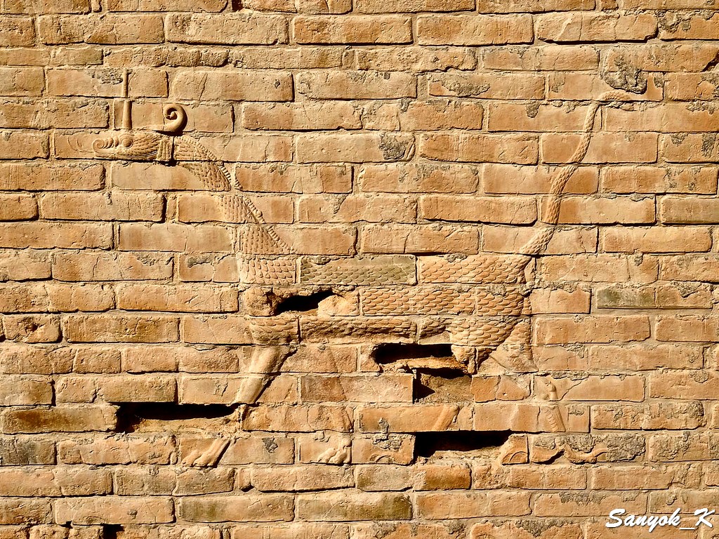 428 Hillah Babylon Ishtar Gate Initial location Хилла Вавилон Ворота Иштар