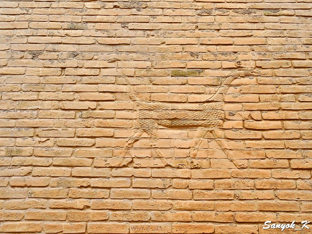 442 Hillah Babylon Ishtar Gate Initial location Хилла Вавилон Ворота Иштар