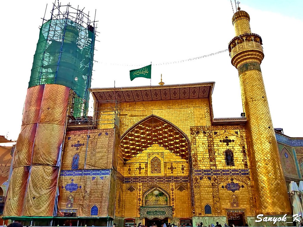 301 Najaf Shrine of Imam Ali Наджаф Мечеть Мавзолей Имама Али