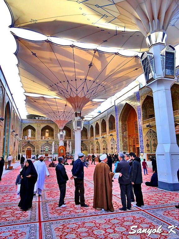 307 Najaf Shrine of Imam Ali Наджаф Мечеть Мавзолей Имама Али