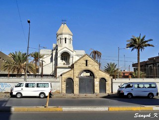 901 Baghdad Tayeran square Armenian Church Багдад Площадь Тайран Армянская церковь