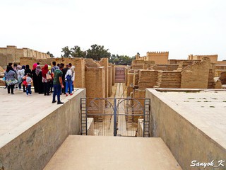 406 Hillah Babylon Ishtar Gate Initial location Хилла Вавилон Ворота Иштар